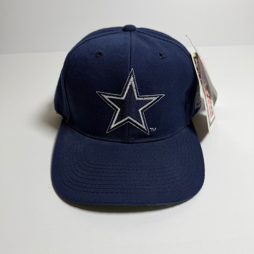 Vintage Sports Specialties Dallas Cowboys Hat NFL Pro Line Snapback Blue NEW